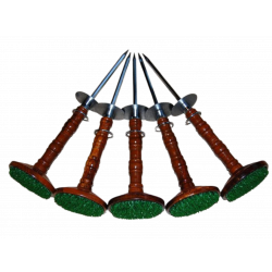 Sokoliarsky posed, drevený