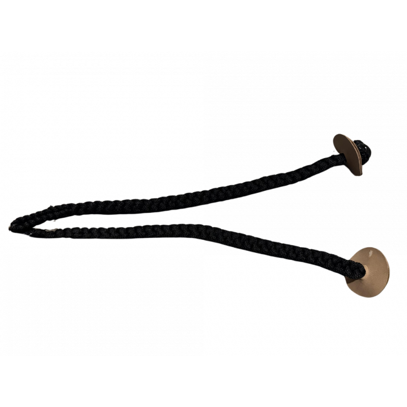 Pútka - parakord čierne 16cm