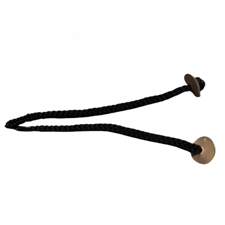 Pútka - parakord čierne 16cm