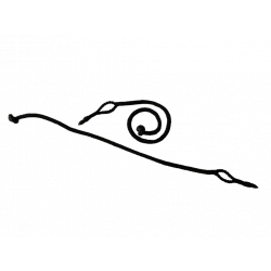 Parakord pútka - 23cm