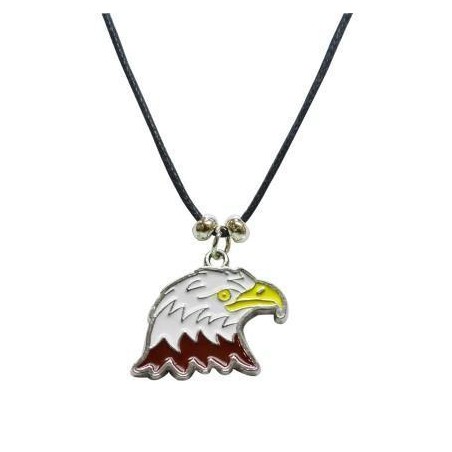 Retiazka s príveskom hlava orol, kov