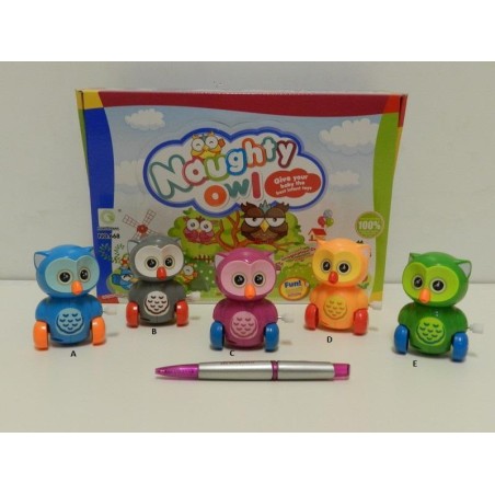 Sovičky naťahovacie, plast, 8cm